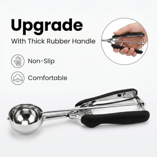 Cookie Scoop Set, 3Pcs Ice Cream Scoop, Cookie Scoops for Baking Set