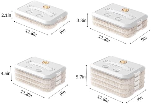 Food Storage Containers with Lids, Plastic Cookie Storage Containers