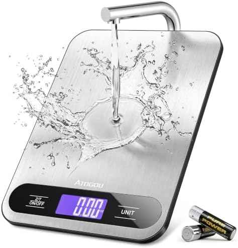 Atogou Food Scale -33lb Digital Kitchen Scale for Food Ounces Grams