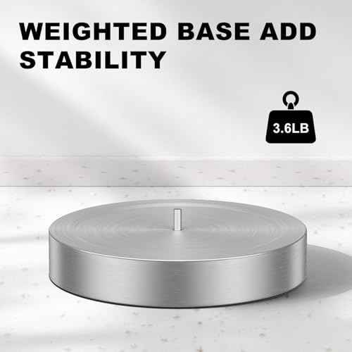 Nickel Paper Towel Holder, Countertop, Stainless Steel