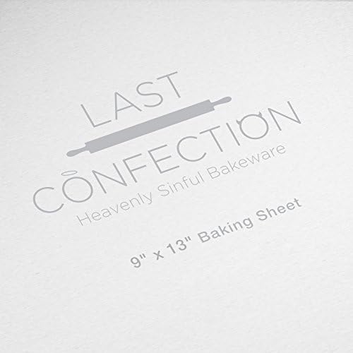 Last Confection 6 Cookie Baking Sheets 9" x 13" - Small Rimmed