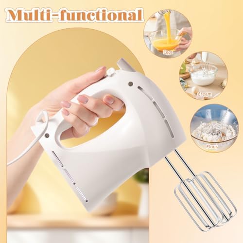 Hand Mixer Replacement Beaters: 2 Pack Stainless Steel Attachments for