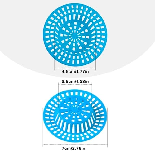 Shower Drain Hair Catcher, Sink Strainer, 24-Pack