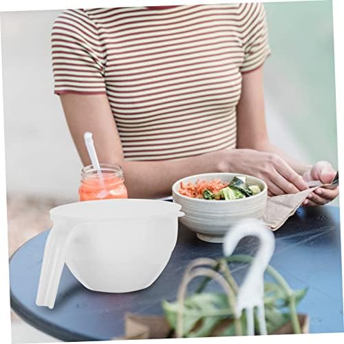 IMIKEYA 5 Sets of Nesting Batter Bowls with Lids - Baking Cream Mixing