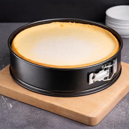 9 Inch Springform Cheesecake Pan with Lid and Protector Leakproof