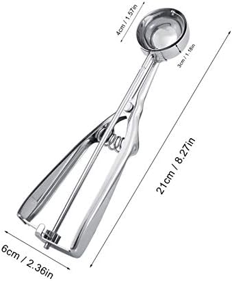 Ice Cream Scoop, Cookie Scoop Set, Stainless Steel Cookie Dough Scoop