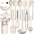 Umite Chef 22-Piece Silicone Cooking Utensils Set,Heat Resistant &