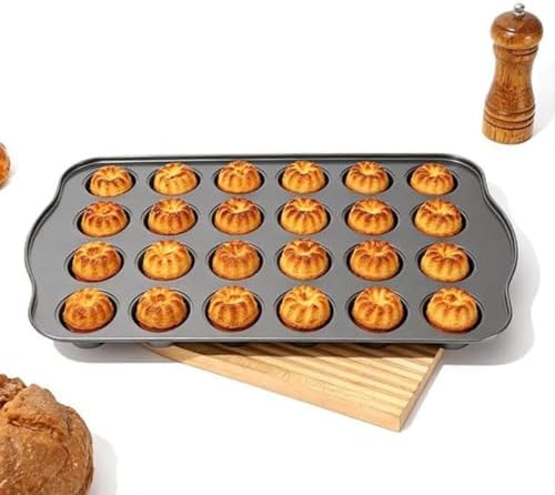 Mini Muffin Pan,Non-Stick 24 Cups Mini Cupcake Pans for Baking Tin