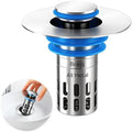 All Metal - Bathroom Sink Stopper,Universal Pop Up Bathroom Sink Drain