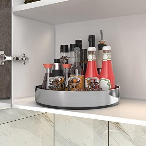 VAEHOLD Lazy Susan Turntable Spice Rack Organizer for Kitchen Cabinet