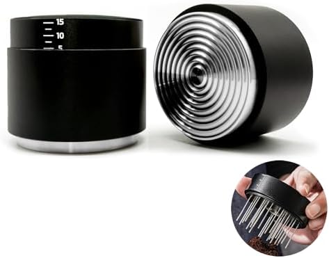 51MM Espresso Accessories - WDT Tool, Coffee Tamper set with 2-in-1