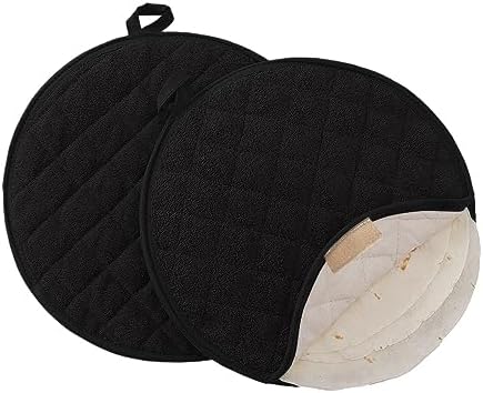 Tortilla Warmer,Tortilla Server,Pancake Keeper,Size 12”&10” High