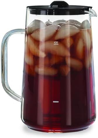 Iced Tea Pitcher for AEMEGO Iced Tea Maker and Coffee Maker, Glass
