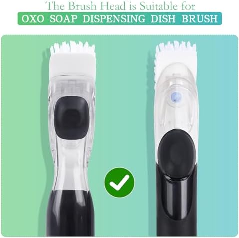 OXO Soap Dispensing Dish Brush Refills, 4 Pack