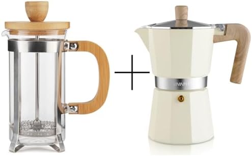 Sivaphe French Press Coffee Maker and Moka Pot