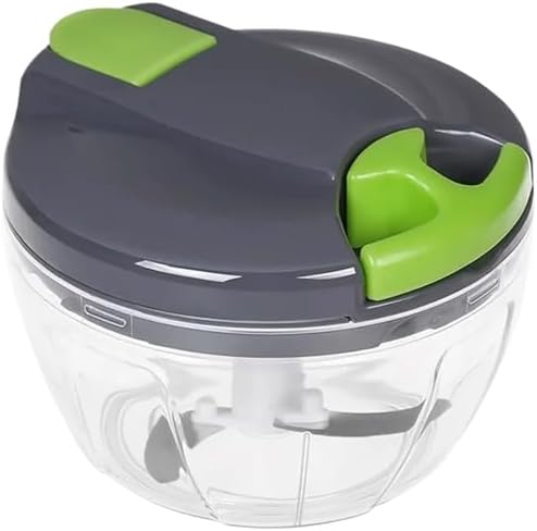 Manual Garlic Chopper - Hand Pull String Vegetable Cutter For Onions