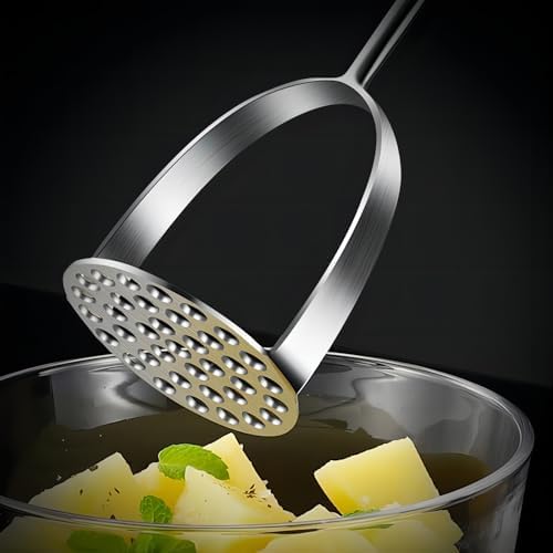 GREATLINK Potato Masher,Heavy Duty Stainless Steel kitchen Steel