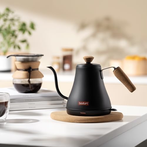 Bodum Gooseneck Kettle and Brazil French Press Bundle