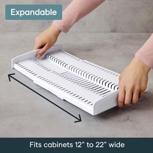 YouCopia StoreMore Expandable Cookware Rack with Tall Steel Wires