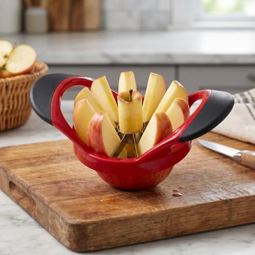 12-Blade Apple Slicer & Corer – Fruit & Vegetable Divider for Apples