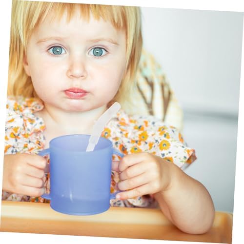 2 Sets Silicone Straw Replacement with Tips and Seal Ring for Kids