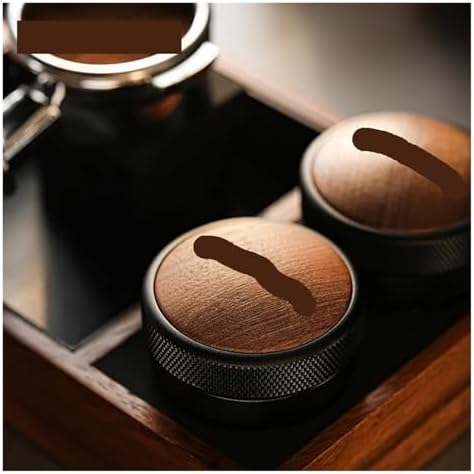51/53/58mm Coffee Tamper & Distributor With Tamping Mat Cleaning Brush