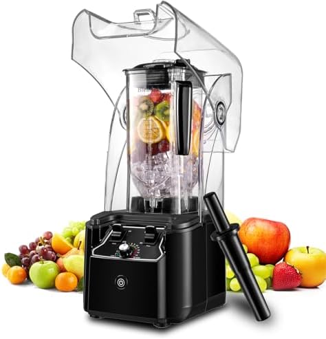 Commercial Blender with Quiet Shield Enclosure, 2200W