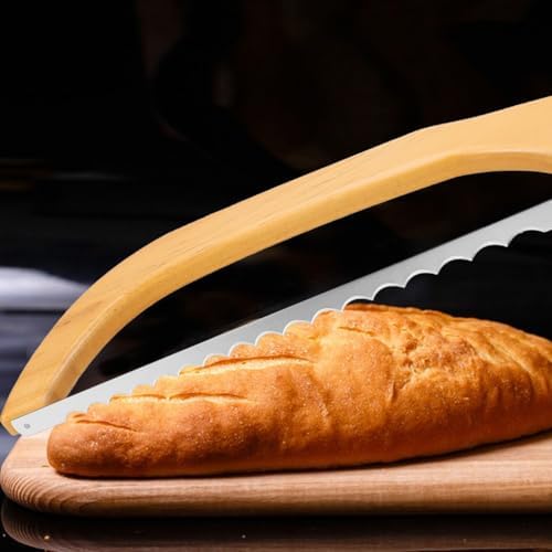 Amosfun 4Pcs 10.82 Inch Bread Lame Cutter Saw Blade Set Serrated