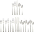 Amazon Basics Silverware, 20-Piece Stainless Steel Flatware Set