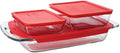Pyrex Easy Grab 3-Quart Oblong Baking Dish