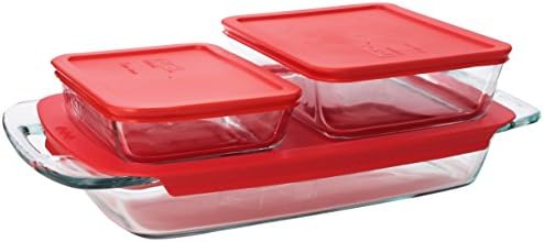 Pyrex Easy Grab 3-Quart Oblong Baking Dish