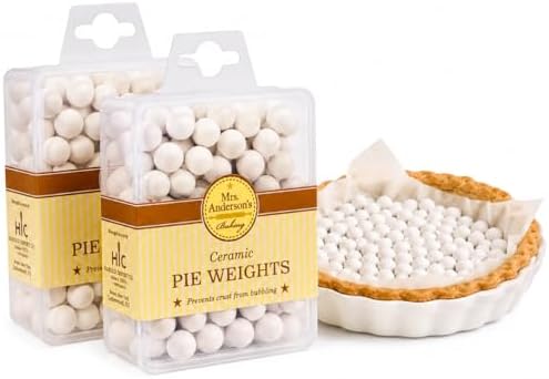 Mrs. Anderson's Baking Ceramic Pie Crust Weights, 270 Count, Natural