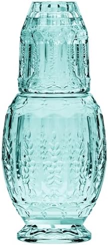 Elle Decor Vintage Bedside Water Carafe with Tumbler Glass – Elegant
