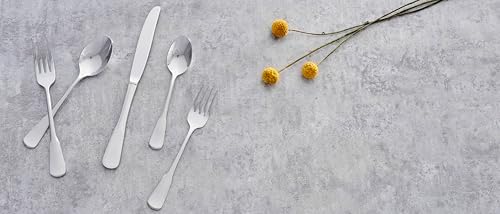 Oneida Colonial Boston Teaspoons, silverware set, Set of 4 5750004E