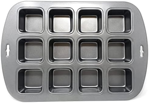 Norpro Nonstick 12-Cavity Linking Brownie Muffin Cupcake Cake Pan