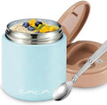 Thermo for Hot Food Kids - 15.2oz with Folding Spoon and Silicone