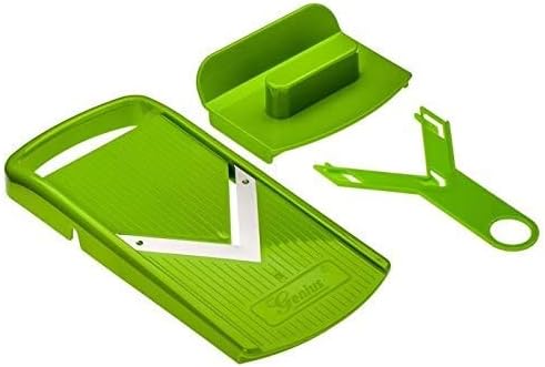 Kitchen Mandolin Slicer, Slicer and Grater, Stainless Steel Blades