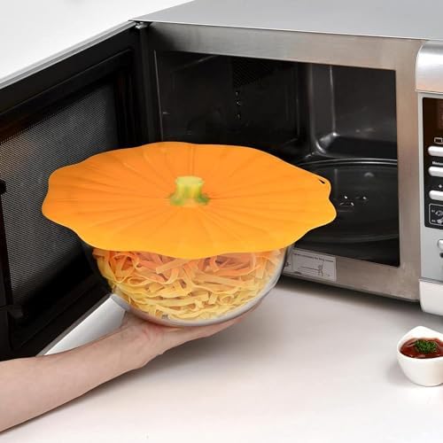 Charles Viancin Pumpkin Silicone Lid, 8 Inch