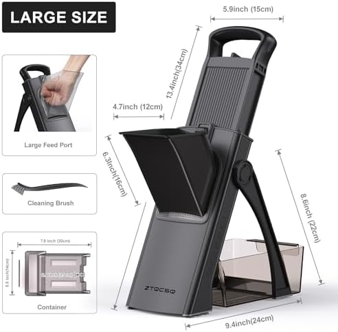 Safe Mandoline Slicer for Kitchen