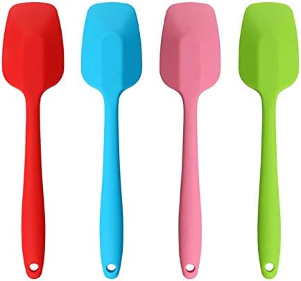 Silicone Spatula Set, 10.6 inch, 4-Piece