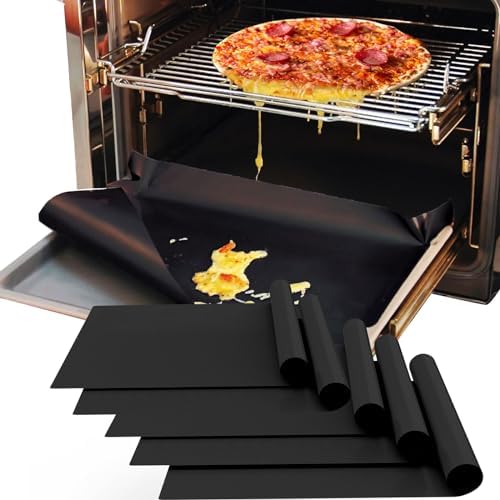 Oven Liners for Bottom of Oven, 16x24 inch Thick Heavy Duty Non Stick