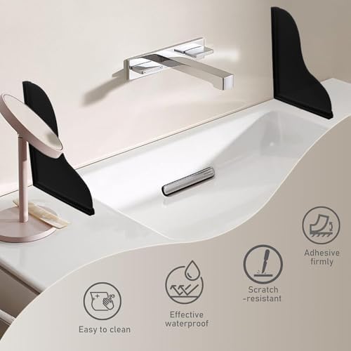 Shower Splash Guard, Silicone Bathtub Shower Water Splash Guards