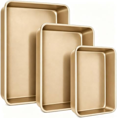 AMAGABELI GARDEN & HOME Deep Baking Pans Nonstick for Oven Tray Cake