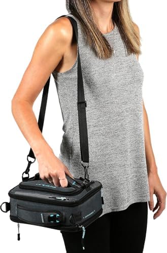 Titan by Artic Zone Deep Freeze Lunch Bag, Grey/Blue