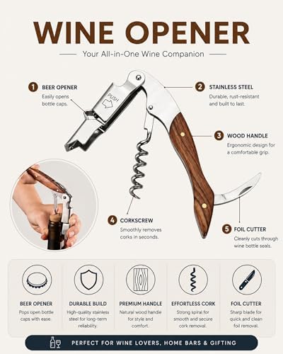 Hotool Electric Wine Aerator, Automatic Wine Dispenser Pump, Wine