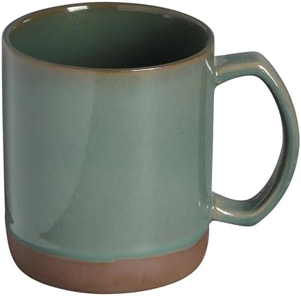 Mr. Coffee Dorsey 4-Piece Mug Set 18.5 oz Ceramic Coffee Cups with