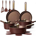 CAROTE Cookware Sets, Pots and Pans Set Non Stick, 16pcs