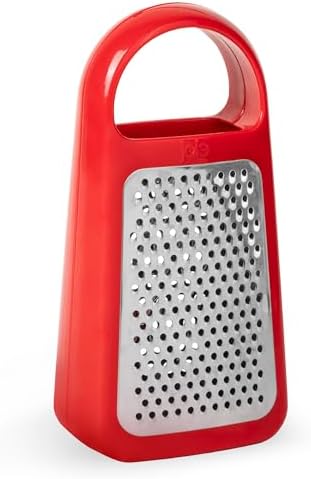 Joie Tower Grater, Double Sided, Stainless Steel, Dishwasher Safe, BPA