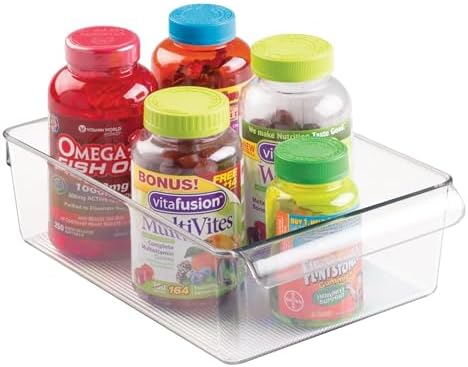 iDesign Fridge Storage Bin, Clear