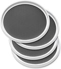 Set of 4, 10 Inch Non-Skid Lazy Susan Organizers
